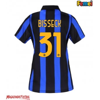 Inter Milan Yann Bisseck #31 Tricou Fotbal Replică 2026-27 Femei Acasa